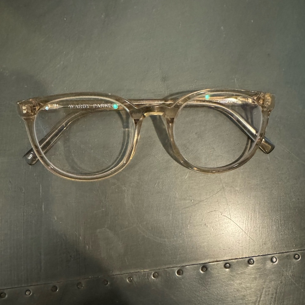 Warby Parker Gillian Clear Frame Glasses
